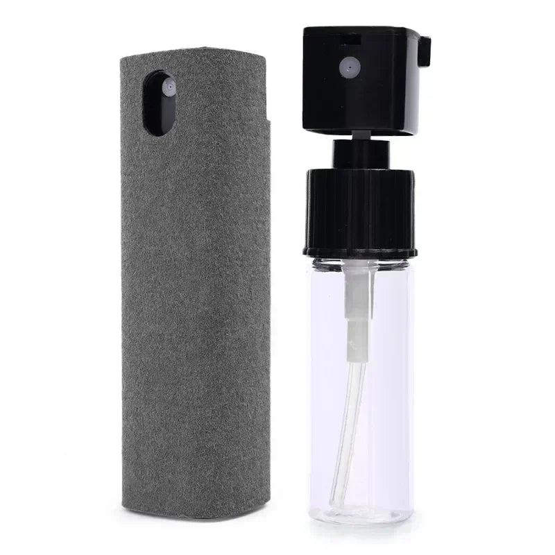 Microfiber Screen Cleaner Spray Bottle Mobile Phone Tablet Laptop Display Screen Cleaning Wipe Press Spray Bottle Without Liquid
