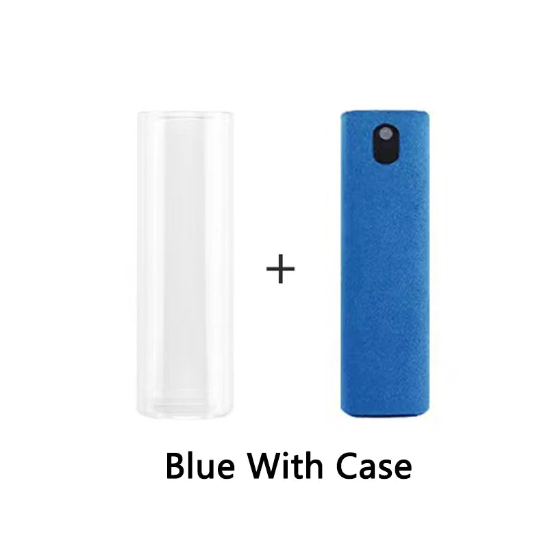 2In1 Mobile Phone Screen Cleaner Spray Bottle Set Computer PC Microfiber Cloth Wipe for iPhone iPad Macbook Screen Cleaning Tool