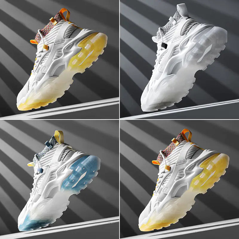 Men's Casual High-Top Fashion Sneakers for Autumn/Winter