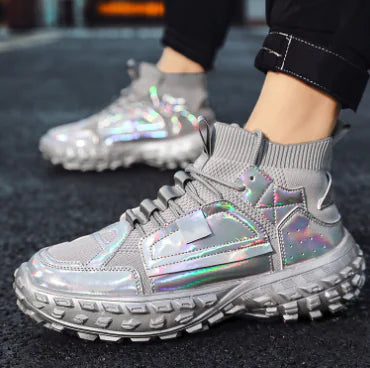 Men's Casual Sneakers with Stylish Sequins (Spring 2020)