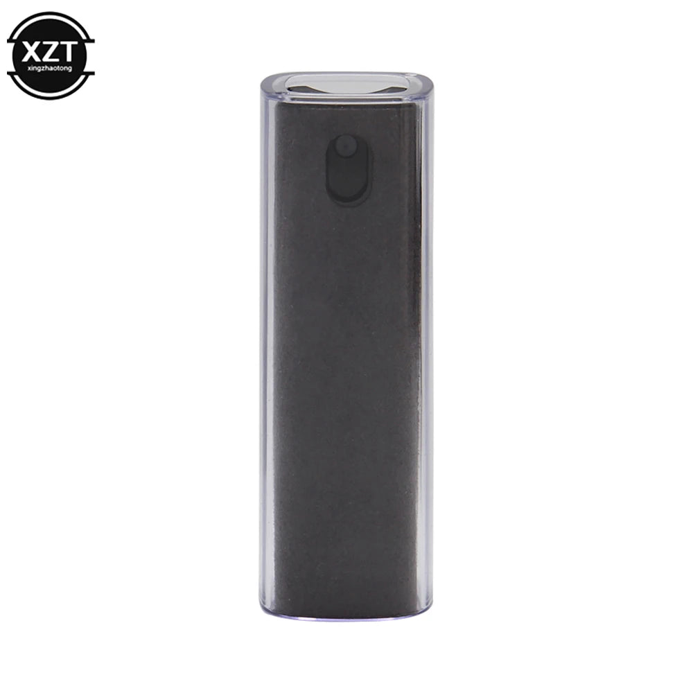 2 in1 Phone Screen Cleaner Spray Bottle Computer Mobile Phone Screen Dust Removal Tool Microfiber Cloth Set Tool Without Liquid