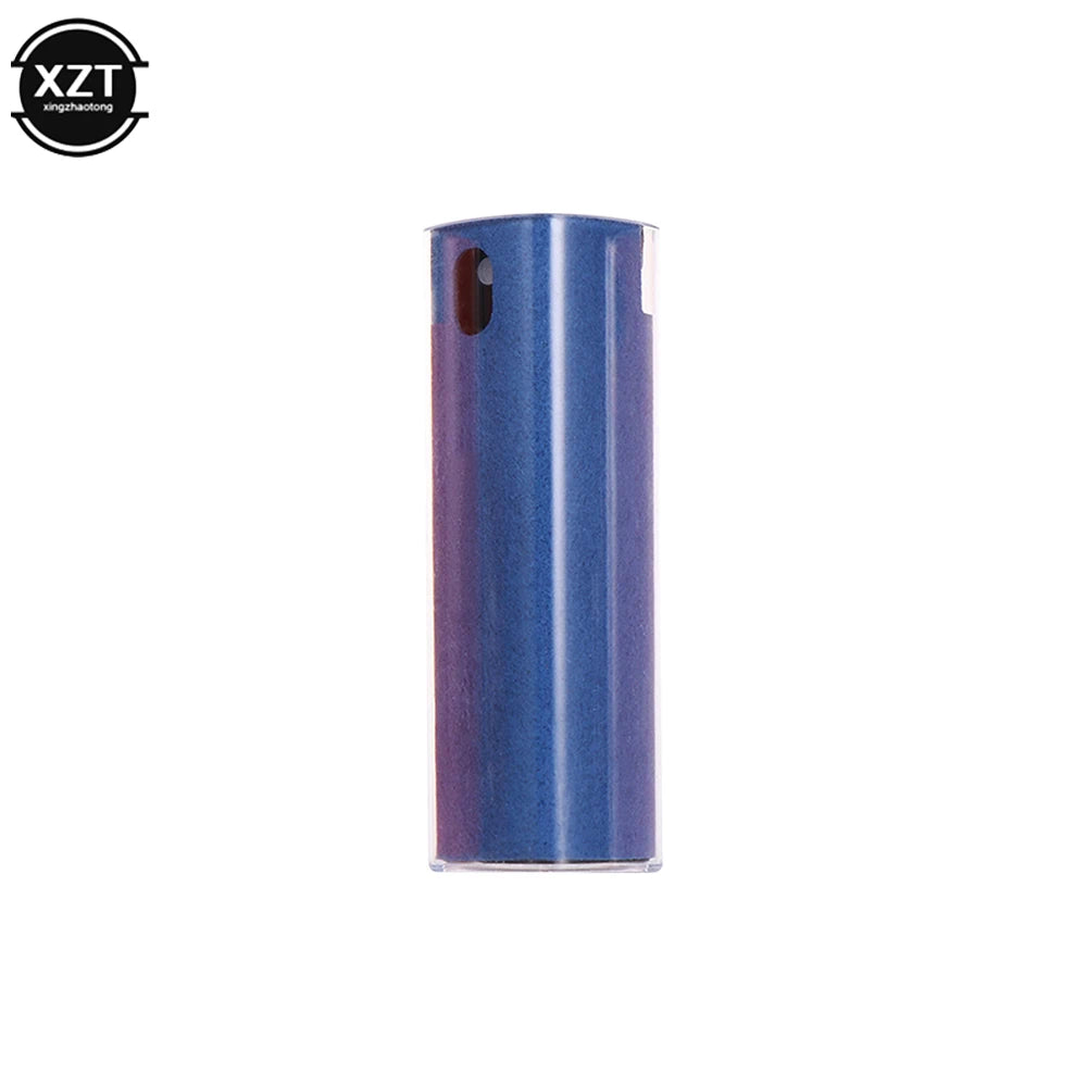 2 in1 Phone Screen Cleaner Spray Bottle Computer Mobile Phone Screen Dust Removal Tool Microfiber Cloth Set Tool Without Liquid