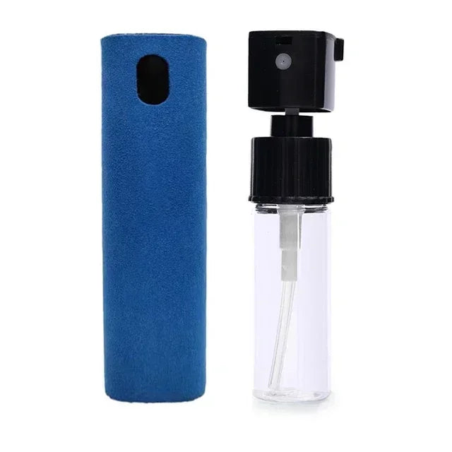 4in1 Microfiber Screen Cleaner Spray Bottle for Mobile Phone Ipad Computer Microfiber Polish Cloth Wipe Cleaning Glasses Wipes